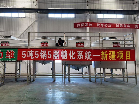 无为精酿啤酒设备厂—5吨精酿啤酒设备—新疆项目